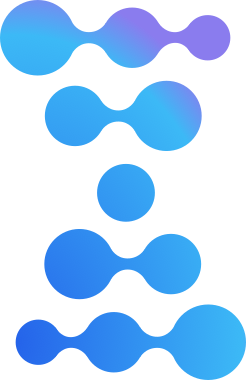 Youpload logo: a stylized hourglass